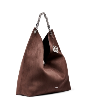Τσάντα DKNY North Hobos Handbag R63CMS38 Καφέ