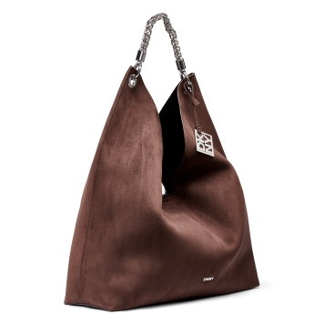 Τσάντα DKNY North Hobos Handbag R63CMS38 Καφέ