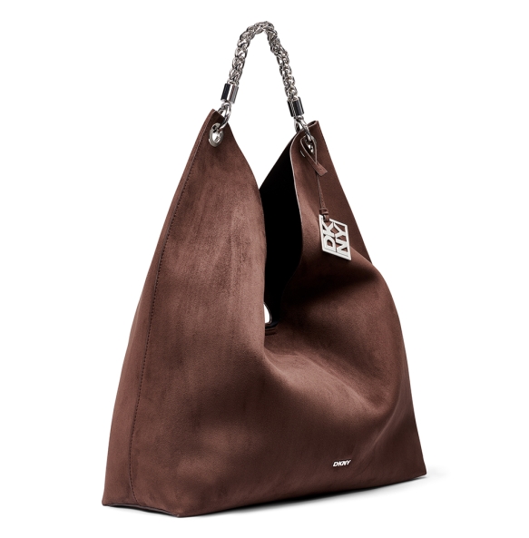 Τσάντα DKNY North Hobos Handbag R63CMS38 Καφέ