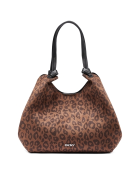 Τσάντα DKNY Paula Tote Handbag R63BIE49 Λεοπάρ