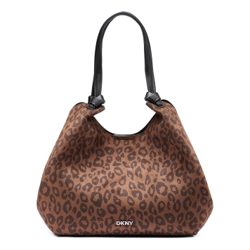 Τσάντα DKNY Paula Tote Handbag R63BIE49 Λεοπάρ