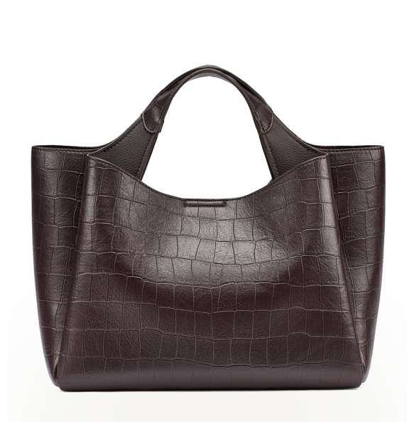 Τσάντα DKNY Willa Satchels Handbag R63DPG33 Καφέ