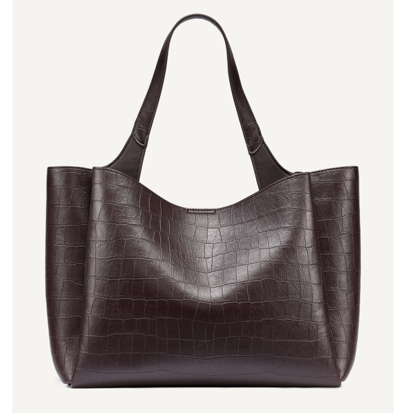 Τσάντα DKNY Willa Tote Handbag R63APG32 Καφέ