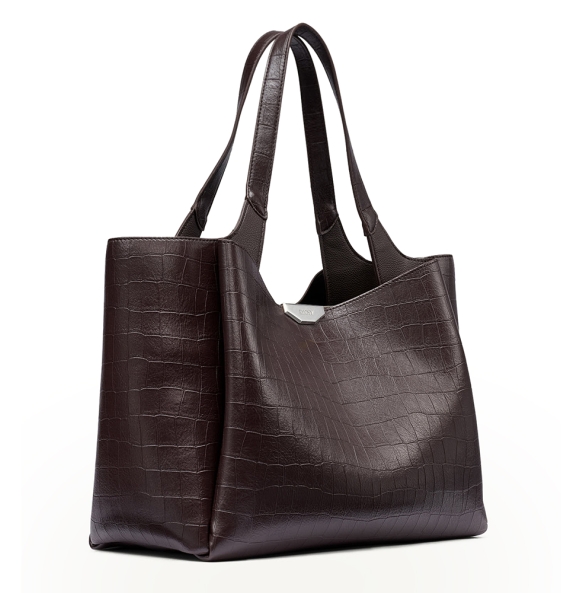 Τσάντα DKNY Willa Tote Handbag R63APG32 Καφέ