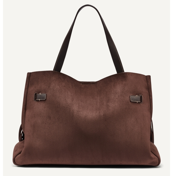 Τσάντα DKNY Bryar Satchels Handbag R63DLK43 Καφέ Τσάντα DKNY Bryar Satchels Handbag R63DLK43 Καφέ