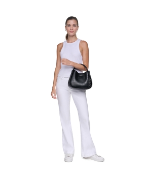 Τσάντα DKNY Capri Shopper Bag R63CPK69 Καφέ