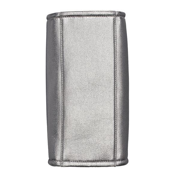 Τσάντα DKNY Hadlee Small Metallic Logo Tote Bag R54ADC80 Ασημί