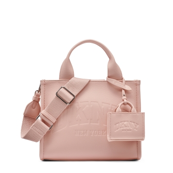 Τσάντα DKNY Hadlee Small Logo Embossed Tote Bag R53AAC80 Ροζ