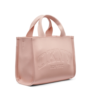 Τσάντα DKNY Hadlee Small Logo Embossed Tote Bag R53AAC80 Ροζ