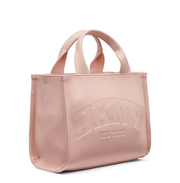 Τσάντα DKNY Hadlee Small Logo Embossed Tote Bag R53AAC80 Ροζ