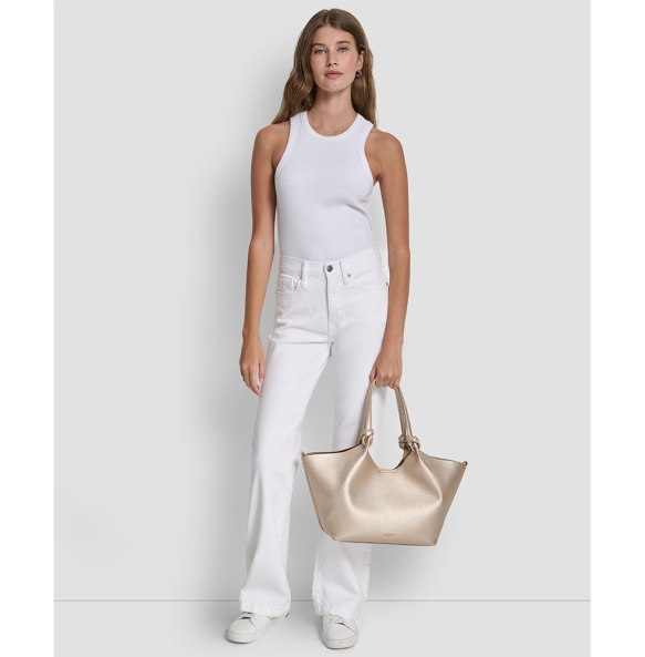 Τσάντα DKNY Paula Medium Tote Handbag R42BAE49 Χρυσό Τσάντα DKNY Paula Medium Tote Handbag R42BAE49 Χρυσό