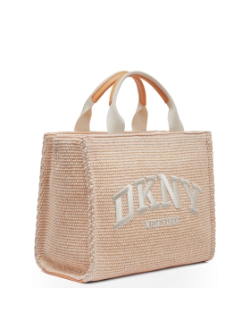 Τσάντα DKNY Hadlee Medium Logo Tote Bag R61ALR57 Πορτοκαλί