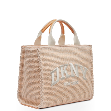 Τσάντα DKNY Hadlee Medium Logo Tote Bag R61ALR57 Πορτοκαλί