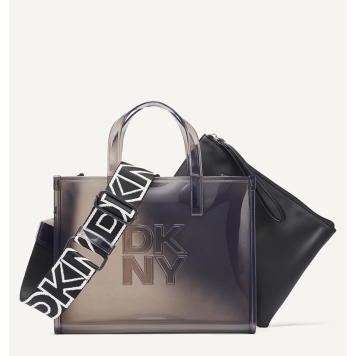 Τσάντα DKNY Hadlee Small Jelly Tote Bag R51AVC80 Μαύρο