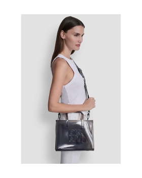 Τσάντα DKNY Hadlee Small Jelly Tote Bag R51AVC80 Μαύρο