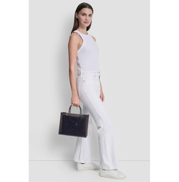 Τσάντα DKNY Hadlee Small Jelly Tote Bag R51AVC80 Μαύρο