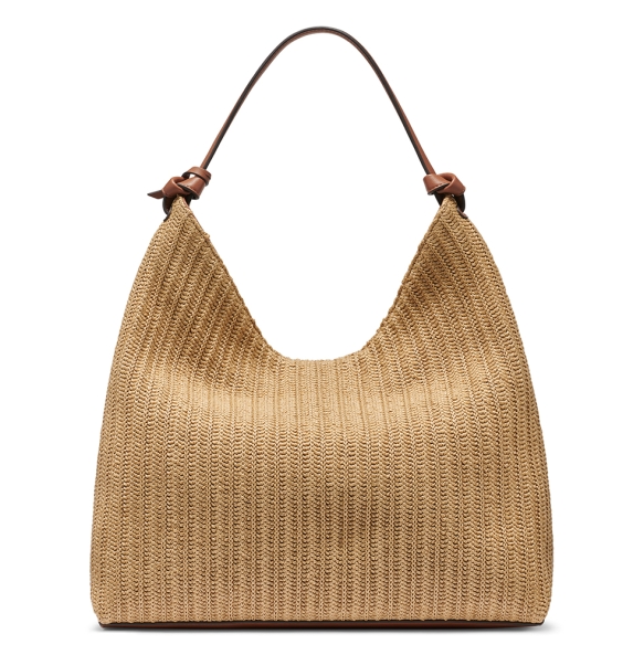 Τσάντα DKNY Paula Hobos Shoulder bag R61COO07 Ψάθα