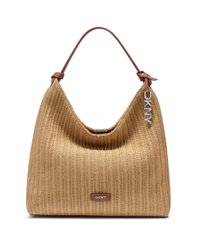 Τσάντα DKNY Paula Hobos Shoulder bag R61COO07 Ψάθα