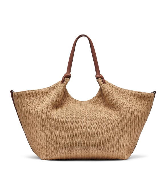 Τσάντα DKNY Paula Large Tote Shoulder bag R61AOE48 Ψάθα