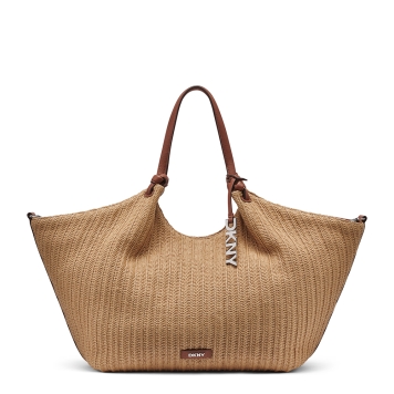 Τσάντα DKNY Paula Large Tote Shoulder bag R61AOE48 Ψάθα