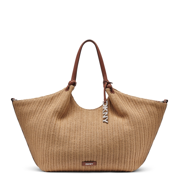 Τσάντα DKNY Paula Large Tote Shoulder bag R61AOE48 Ψάθα