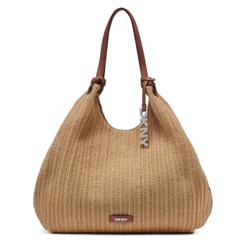 Τσάντα DKNY Paula Large Tote Shoulder bag R61AOE48 Ψάθα