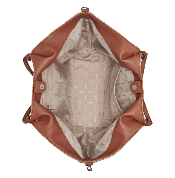 Τσάντα DKNY Paula Large Tote Shoulder bag R61AOE48 Ψάθα