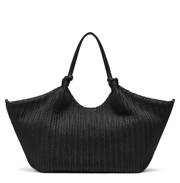 Τσάντα DKNY Paula Large Tote Shoulder bag R61AOE48 Ψάθα Μαύρη Τσάντα DKNY Paula Large Tote Shoulder bag R61AOE48 Ψάθα Μαύρη