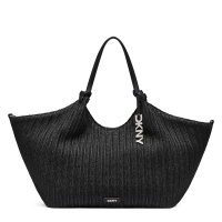 Τσάντα DKNY Paula Large Tote Shoulder bag R61AOE48 Ψάθα Μαύρη