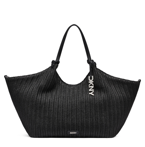 Τσάντα DKNY Paula Large Tote Shoulder bag R61AOE48 Ψάθα Μαύρη Τσάντα DKNY Paula Large Tote Shoulder bag R61AOE48 Ψάθα Μαύρη