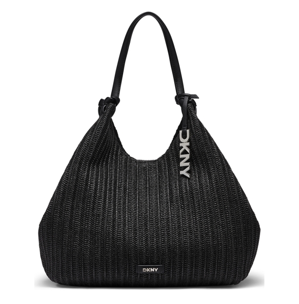 Τσάντα DKNY Paula Large Tote Shoulder bag R61AOE48 Ψάθα Μαύρη Τσάντα DKNY Paula Large Tote Shoulder bag R61AOE48 Ψάθα Μαύρη