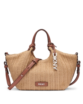 Τσάντα DKNY Paula Medium Tote Handbag R61AOM60 Ψάθα