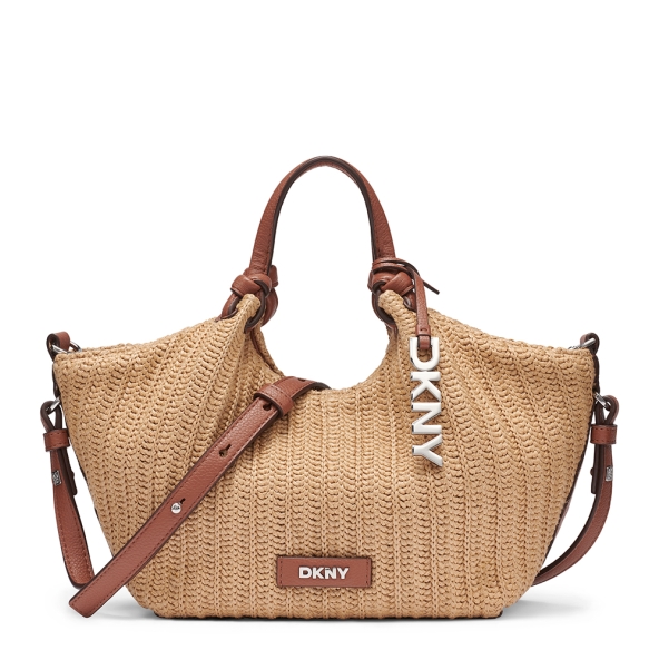 Τσάντα DKNY Paula Medium Tote Handbag R61AOM60 Ψάθα