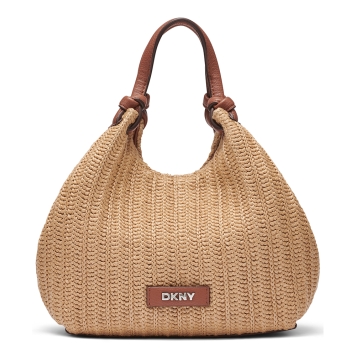 Τσάντα DKNY Paula Medium Tote Handbag R61AOM60 Ψάθα