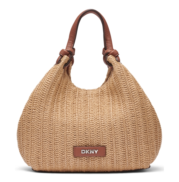 Τσάντα DKNY Paula Medium Tote Handbag R61AOM60 Ψάθα