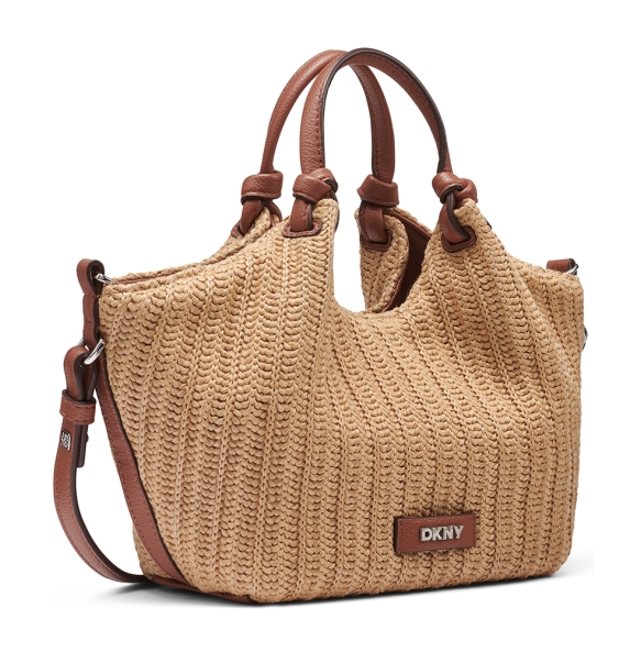 Τσάντα DKNY Paula Medium Tote Handbag R61AOM60 Ψάθα