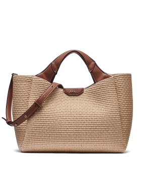 Τσάντα DKNY Willa Satchel Handbag R61DOG33 Ψάθα