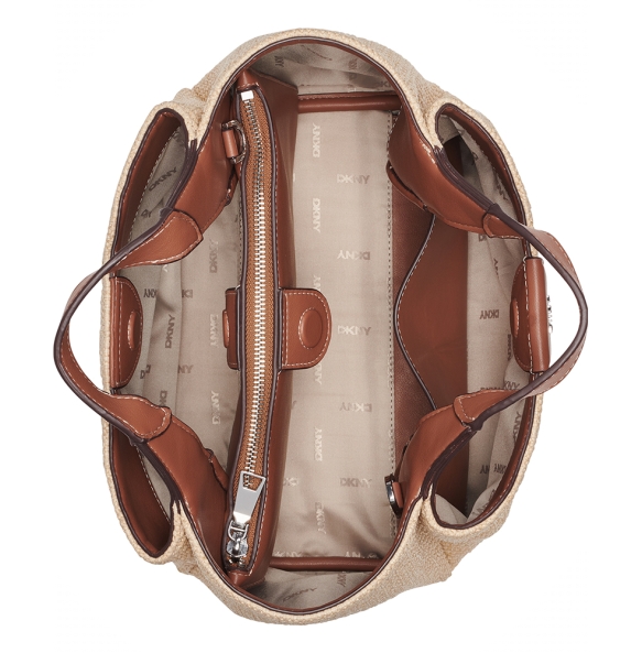 Τσάντα DKNY Willa Satchel Handbag R61DOG33 Ψάθα