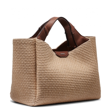 Τσάντα DKNY Willa Satchel Handbag R61DOG33 Ψάθα