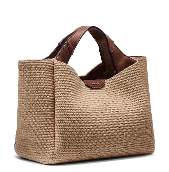 Τσάντα DKNY Willa Satchel Handbag R61DOG33 Ψάθα