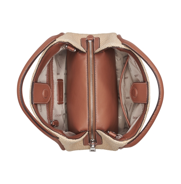 Τσάντα DKNY Capri Hobos Handbag R61CDK69 Ψάθα