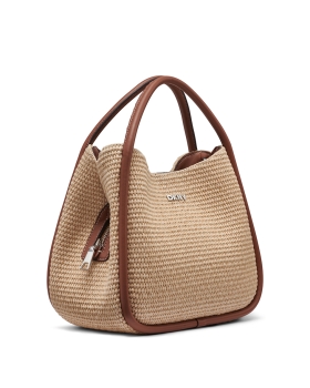 Τσάντα DKNY Capri Hobos Handbag R61CDK69 Ψάθα