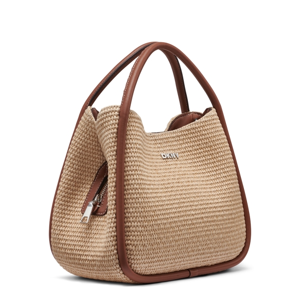 Τσάντα DKNY Capri Hobos Handbag R61CDK69 Ψάθα