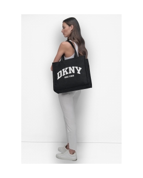 Τσάντα DKNY Hadlee Large Logo Tote Bag R51AGJ50 Μαύρο
