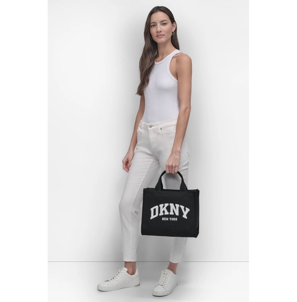 Τσάντα DKNY Hadlee Medium Logo Tote Bag R41AOR57 Μαύρο