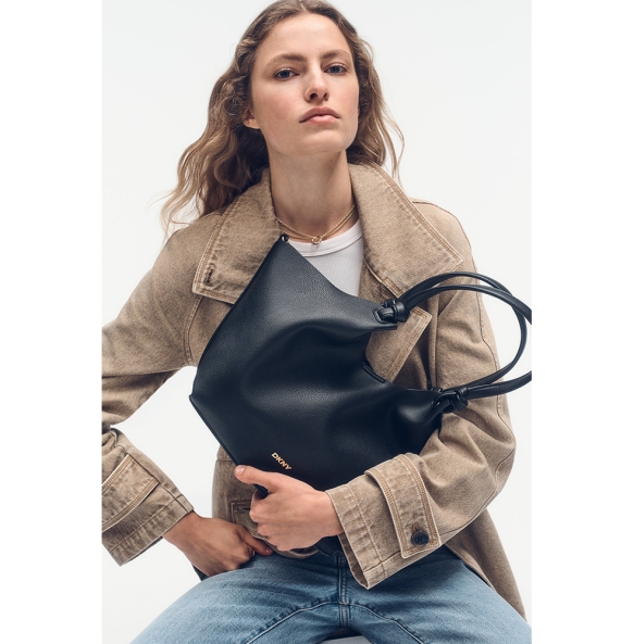 Τσάντα DKNY Paula Medium Tote Handbag R42BAE49 Μαύρο