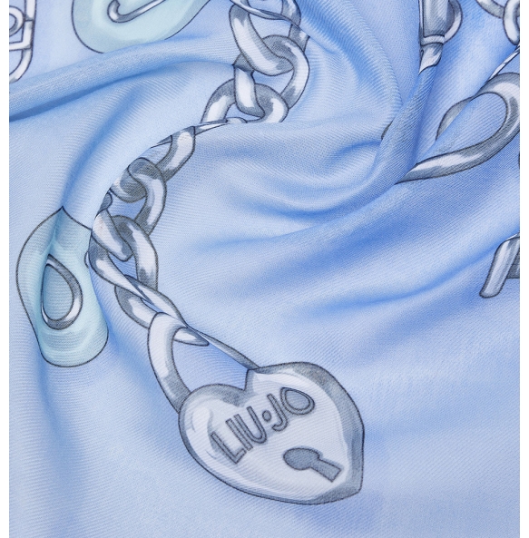 Φουλάρι LIU∙JO 2A6054T2745 Μπλε Φουλάρι LIU∙JO 2A6054T2745 Μπλε