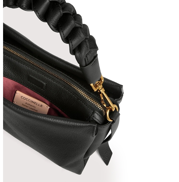 Τσάντα COCCINELLE Boheme Small E1M50580101 Μαύρο