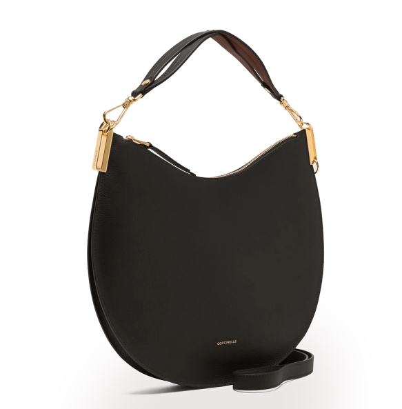 Τσάντα COCCINELLE Sunup Medium E1QKF130201 Μαύρο