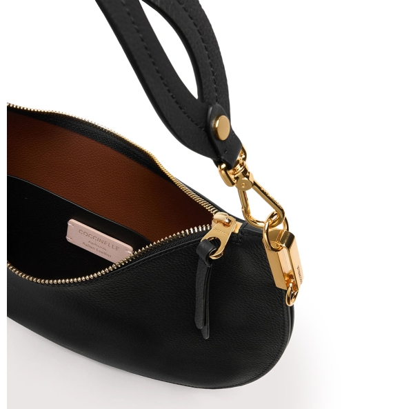 Τσάντα COCCINELLE Sunup Medium E1QKF130201 Μαύρο